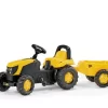 Rolly Toys RollyKid Traptractor JCB Met Aanhanger