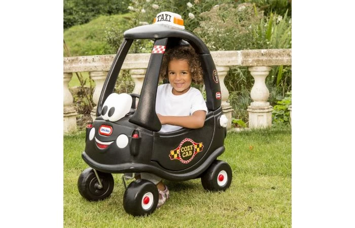 Little Tikes Cozy Coupe Taxi Cab Loopauto 7 Little Tikes Cozy Coupe Taxi Cab Loopauto - Afbeelding 7