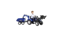 Falk New Holland T8 Traptactor Met Lader En Aanhanger -Rijden Speelgoeds Winkel 0709318 140