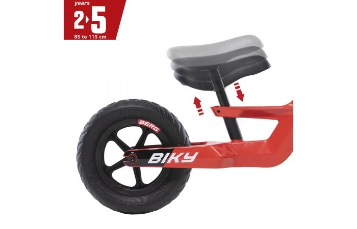 BERG Biky Mini Rood Loopfiets 5 BERG Biky Mini Rood Loopfiets - Afbeelding 5
