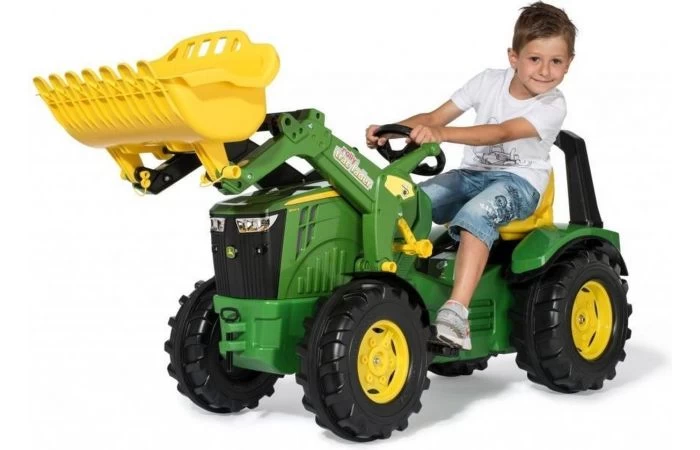 Rolly Toys RollyX-Trac Premium John Deere 8400R Tractor Met Lader 2 Rolly Toys RollyX-Trac Premium John Deere 8400R Tractor Met Lader - Afbeelding 2