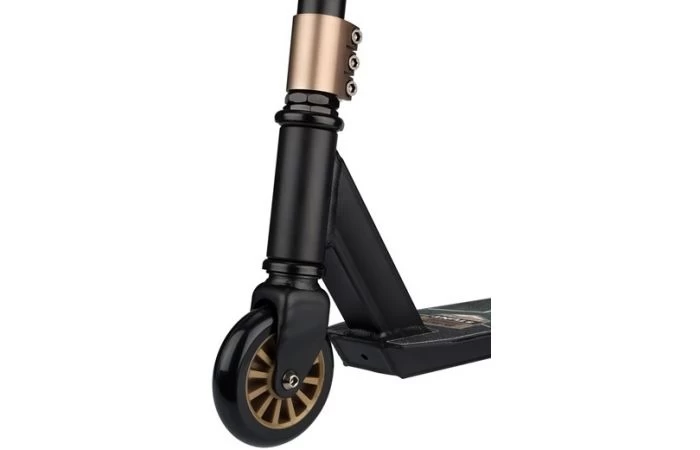 NIJDAM Black Dragon Stuntstep Pulse Racer Zwart Groen Grijs 2 NIJDAM Black Dragon Stuntstep Pulse Racer Zwart Groen Grijs - Afbeelding 2