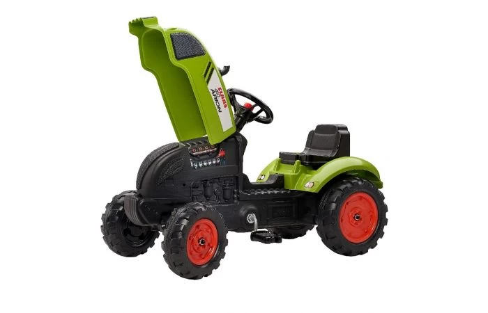 Falk Claas Arion 410 Traptractor Met Aanhanger Groen 2 Falk Claas Arion 410 Traptractor Met Aanhanger Groen - Afbeelding 2