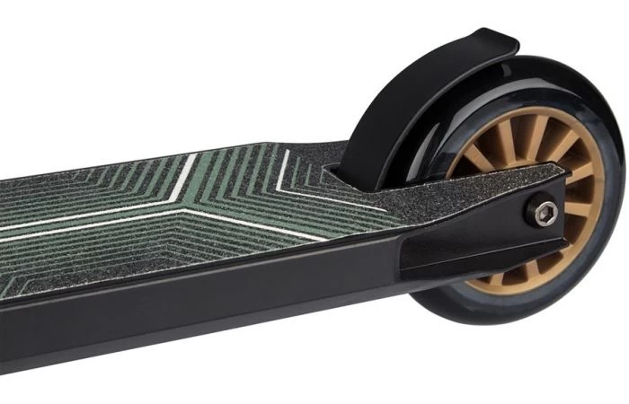 NIJDAM Black Dragon Stuntstep Pulse Racer Zwart Groen Grijs 5 NIJDAM Black Dragon Stuntstep Pulse Racer Zwart Groen Grijs - Afbeelding 5