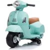 Kinder Motorfiets Vespa Elektrisch 12v Groen