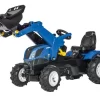 Rolly Toys RollyFarmtrac New Holland Traptractor Met Voorlader En Luchtbanden