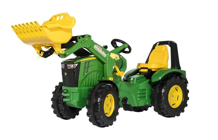 Rolly Toys RollyX-Trac Premium John Deere 8400R Tractor Met Lader 1 Rolly Toys RollyX-Trac Premium John Deere 8400R Tractor Met Lader