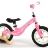 Volare Magnesium 12 Inch Loopfiets Roze