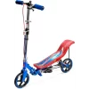Space Scooter Blauw Rood + Bescherm Set