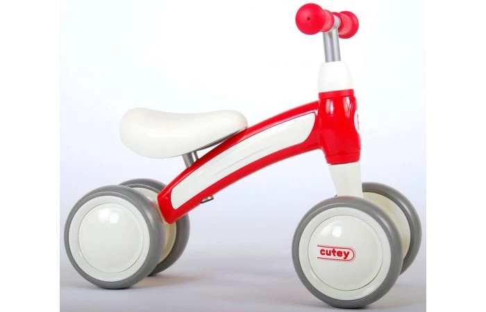 Q-Play Cutey Ride On Loopfiets Rood 2 Q-Play Cutey Ride On Loopfiets Rood - Afbeelding 2