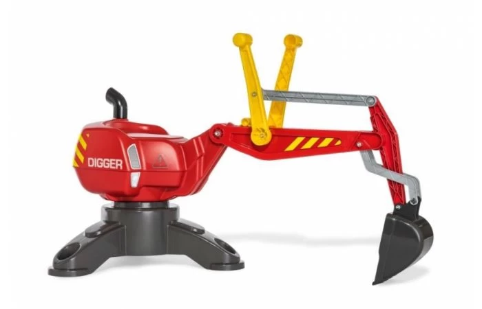 Rolly Toys RollyDigger Graafmachine Rood 2 Rolly Toys RollyDigger Graafmachine Rood - Afbeelding 2