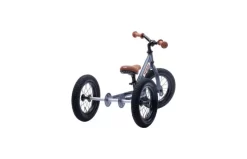 Trybike Steel 2-in-1 Driewieler -Rijden Speelgoeds Winkel l tbs3 grey classic vintage sticker 3