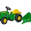 Rolly Toys RollyKid John Deere Traptractor Met Aanhanger