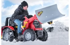 Rolly Toys RollySnow Sneeuwschuiver -Rijden Speelgoeds Winkel sneeuwschuiver grijs rt40961 1